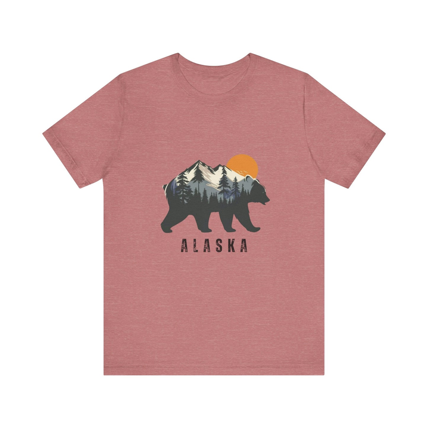 Alaska Mountain Bear Shirt - Busy Bee Bazaar