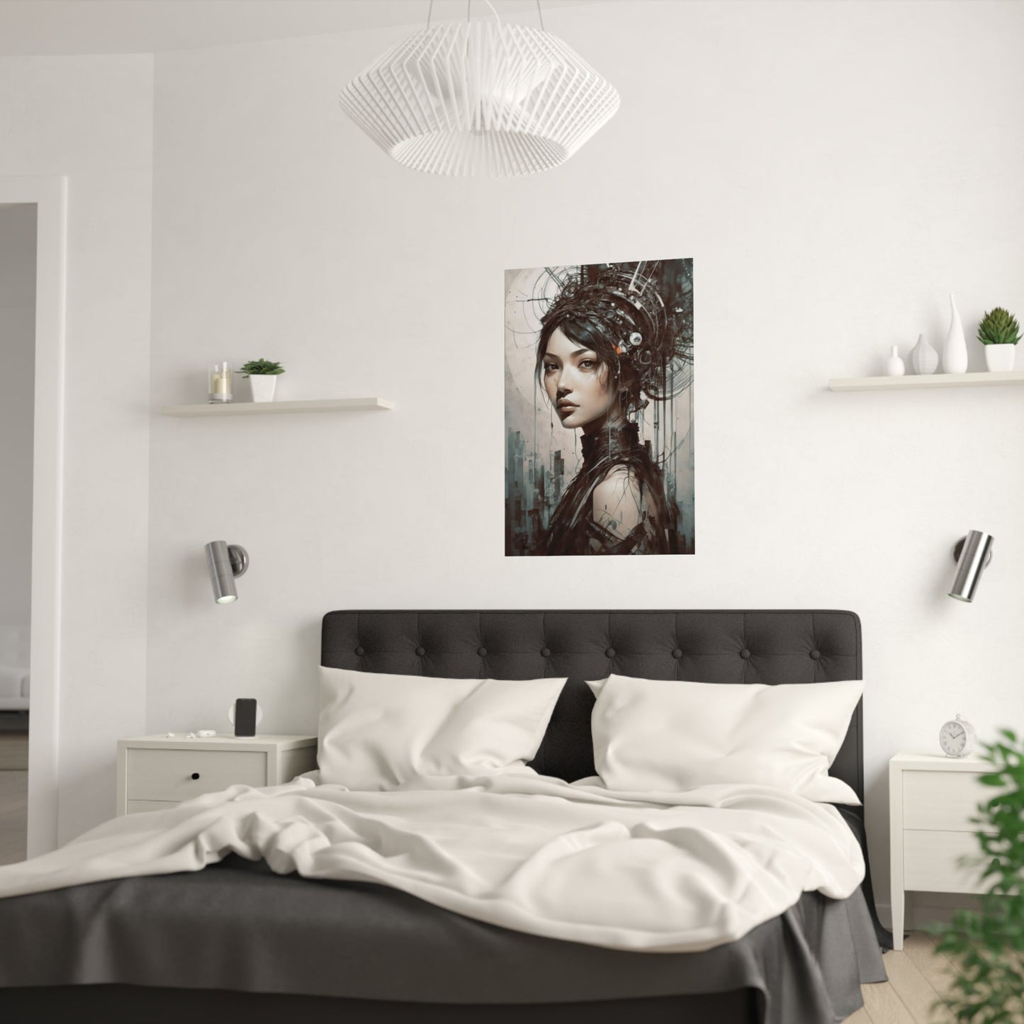 Beautiful Asian girl Poster - Busy Bee Bazaar