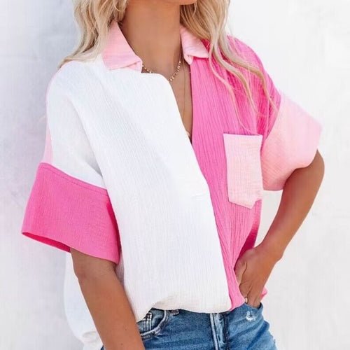 Casual Loose Shirt - Busy Bee Bazaar