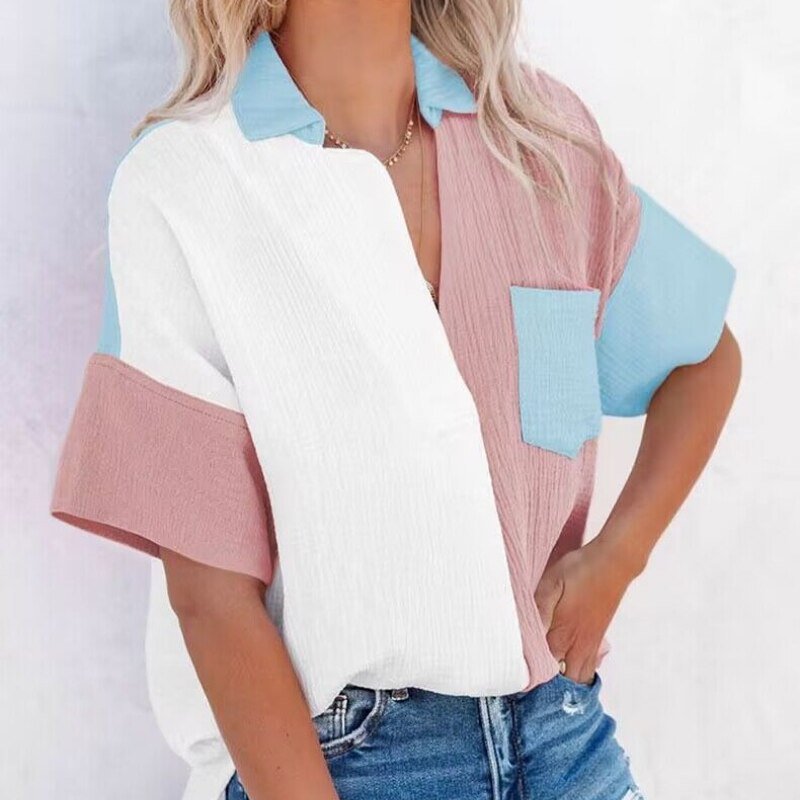 Casual Loose Shirt - Busy Bee Bazaar