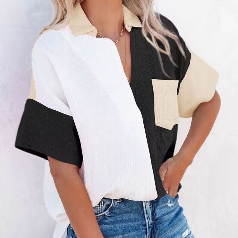 Casual Loose Shirt - Busy Bee Bazaar