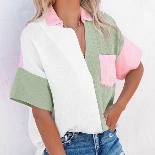 Casual Loose Shirt - Busy Bee Bazaar