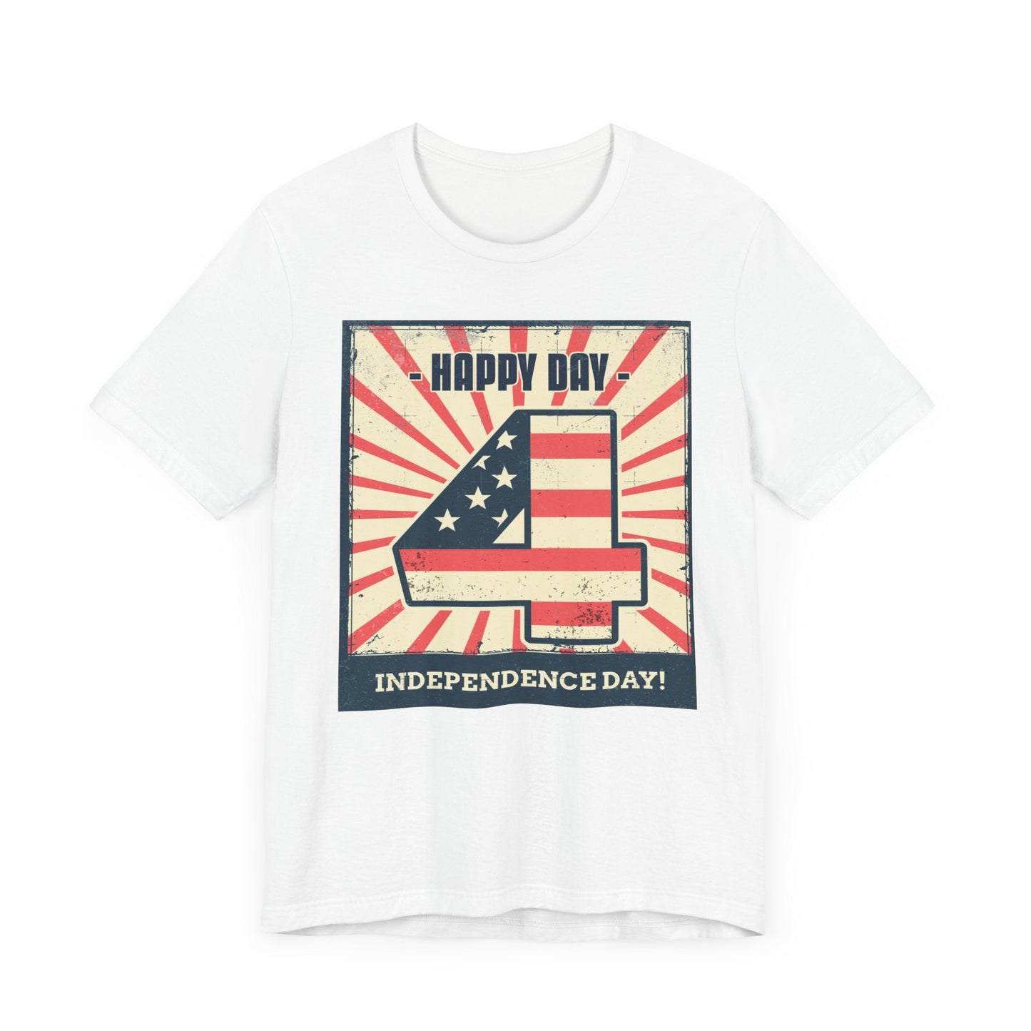 Celebrate 4th of July Unisex Jersey Short Sleeve Tee - Busy Bee Bazaar