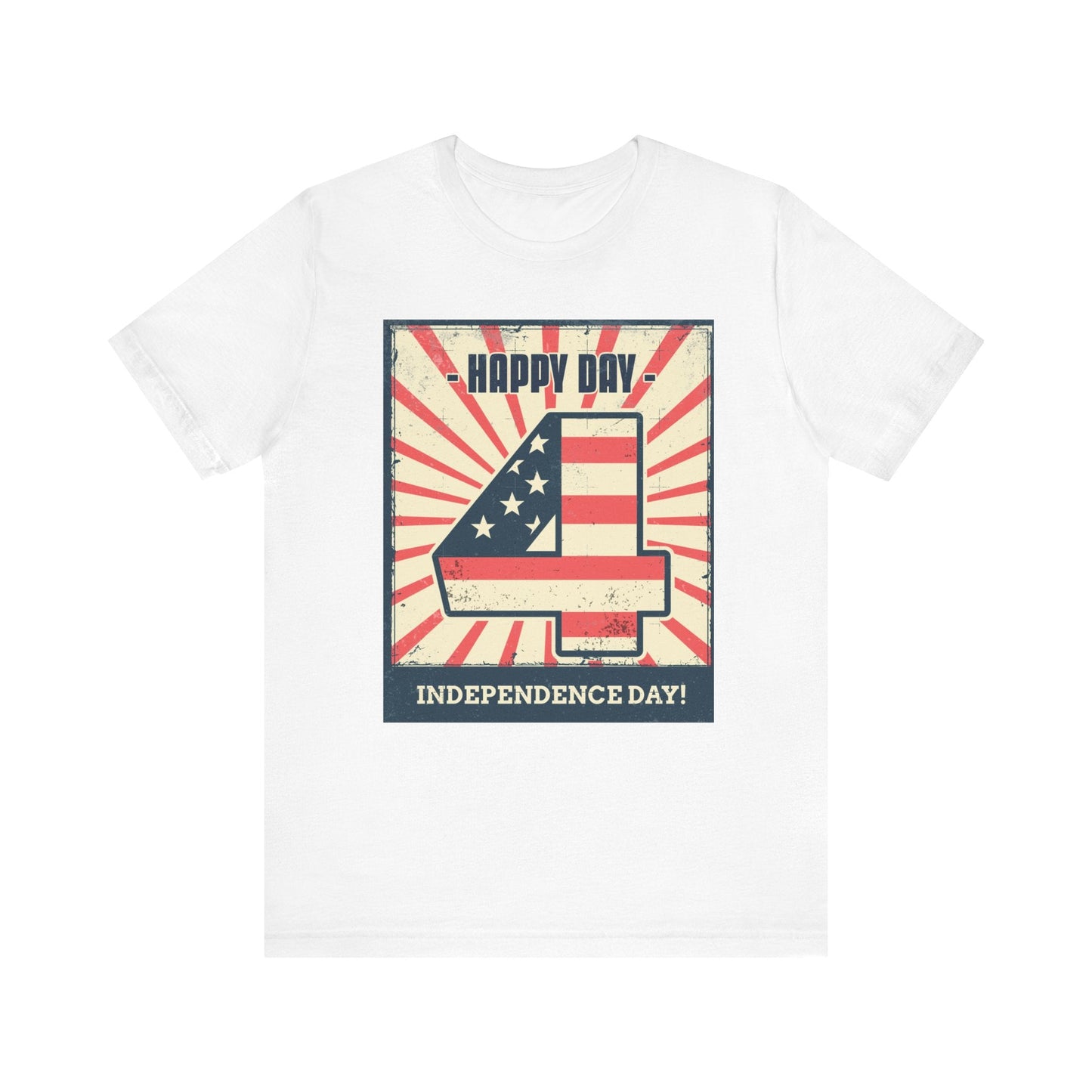 Celebrate 4th of July Unisex Jersey Short Sleeve Tee - Busy Bee Bazaar