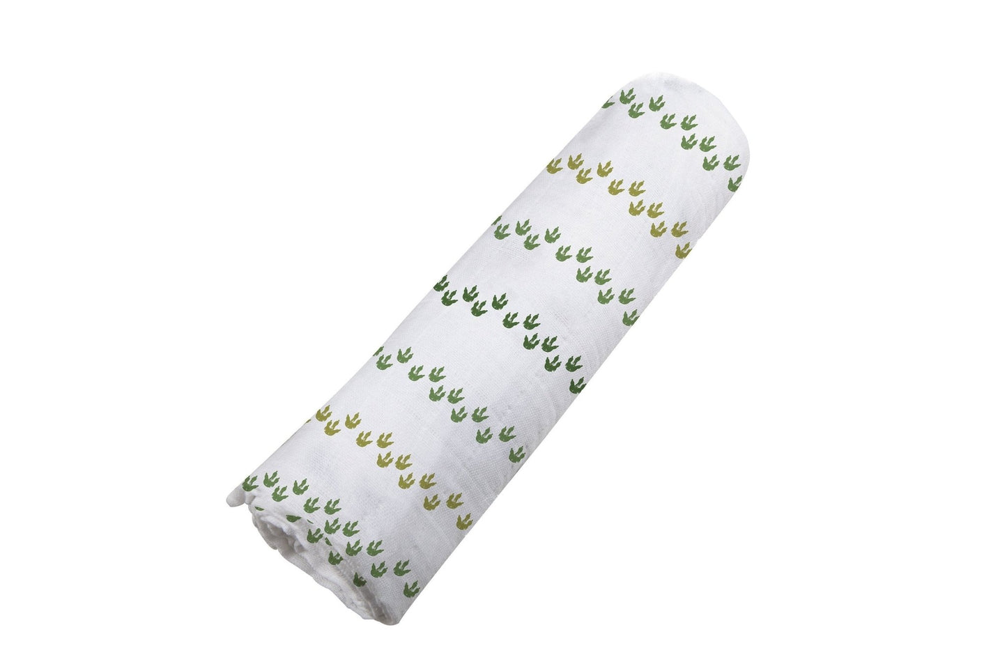 Dino Feet Cotton Muslin Swaddle - Busy Bee Bazaar