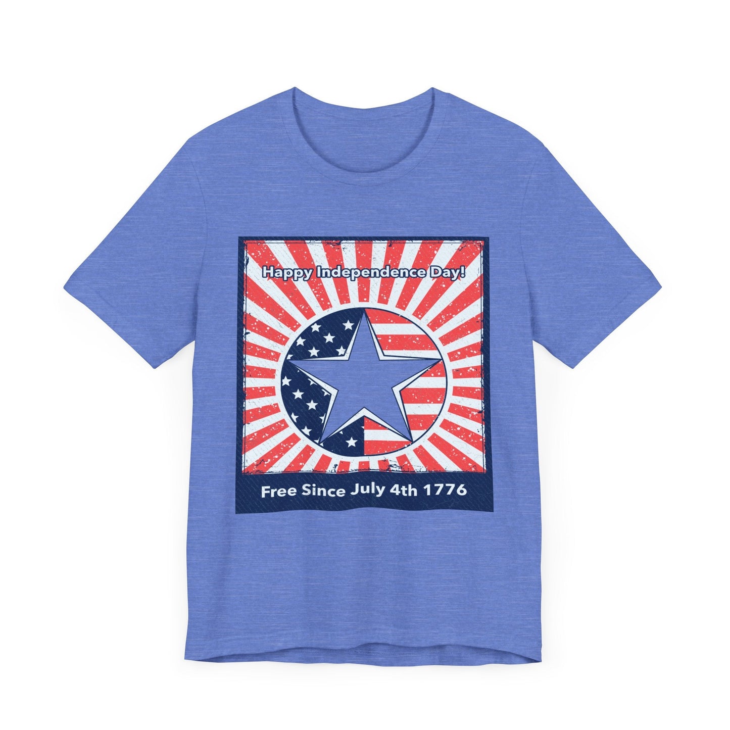 Happy Independence Day Unisex Jersey Short Sleeve Tee - Busy Bee Bazaar