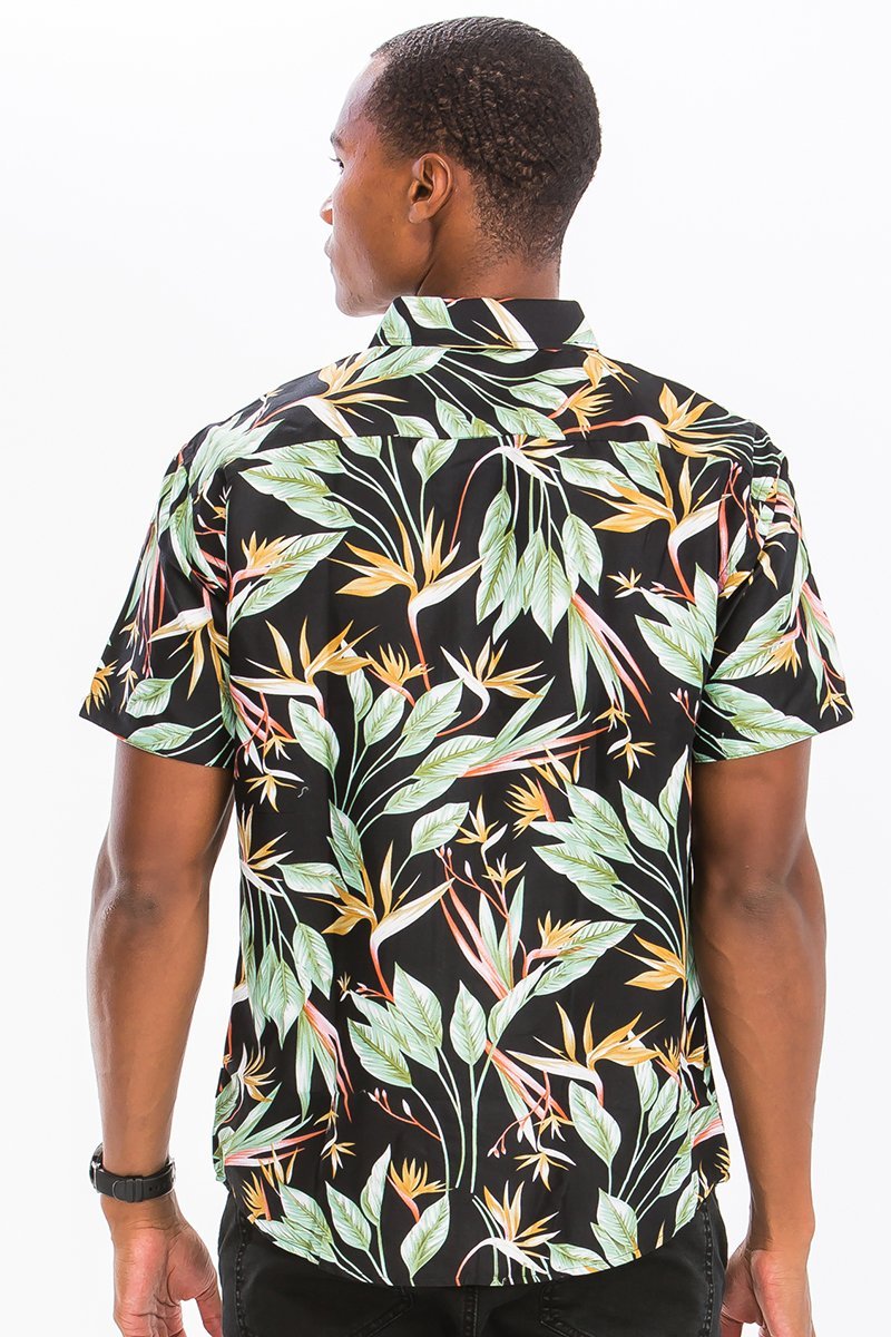 HAWAIIAN BUTTON DOWN SHIRT - Busy Bee Bazaar