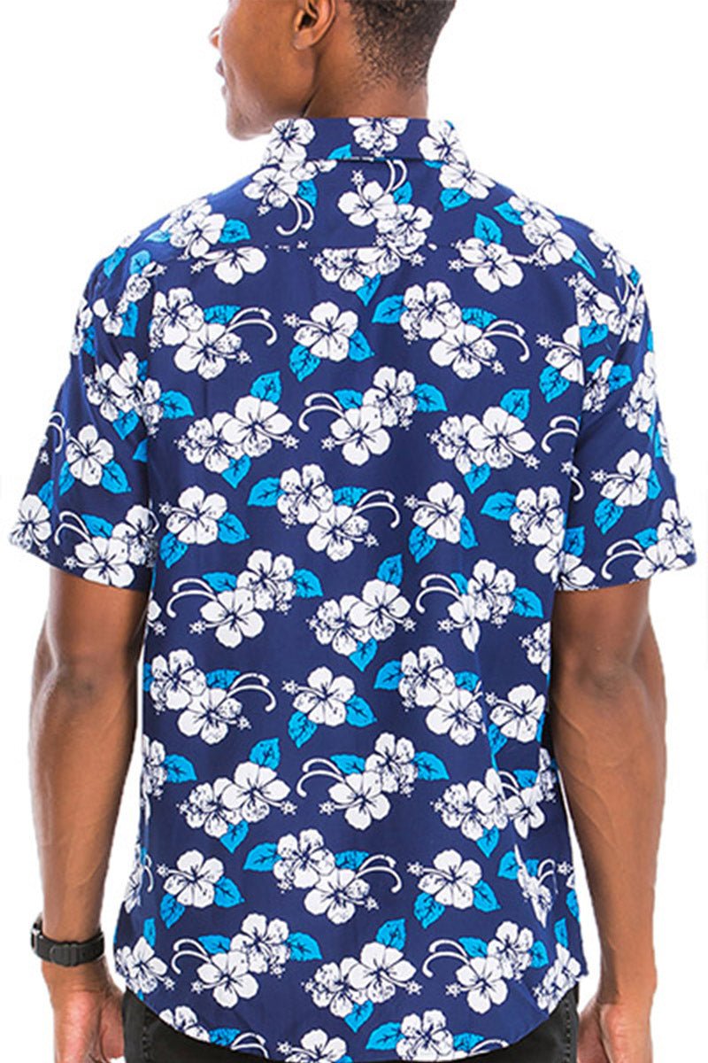 HAWAIIAN BUTTON DOWN SHIRT - Busy Bee Bazaar