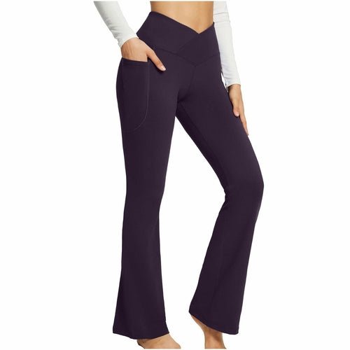 High Waist Slim yoga Fitness Pants - Busy Bee Bazaar