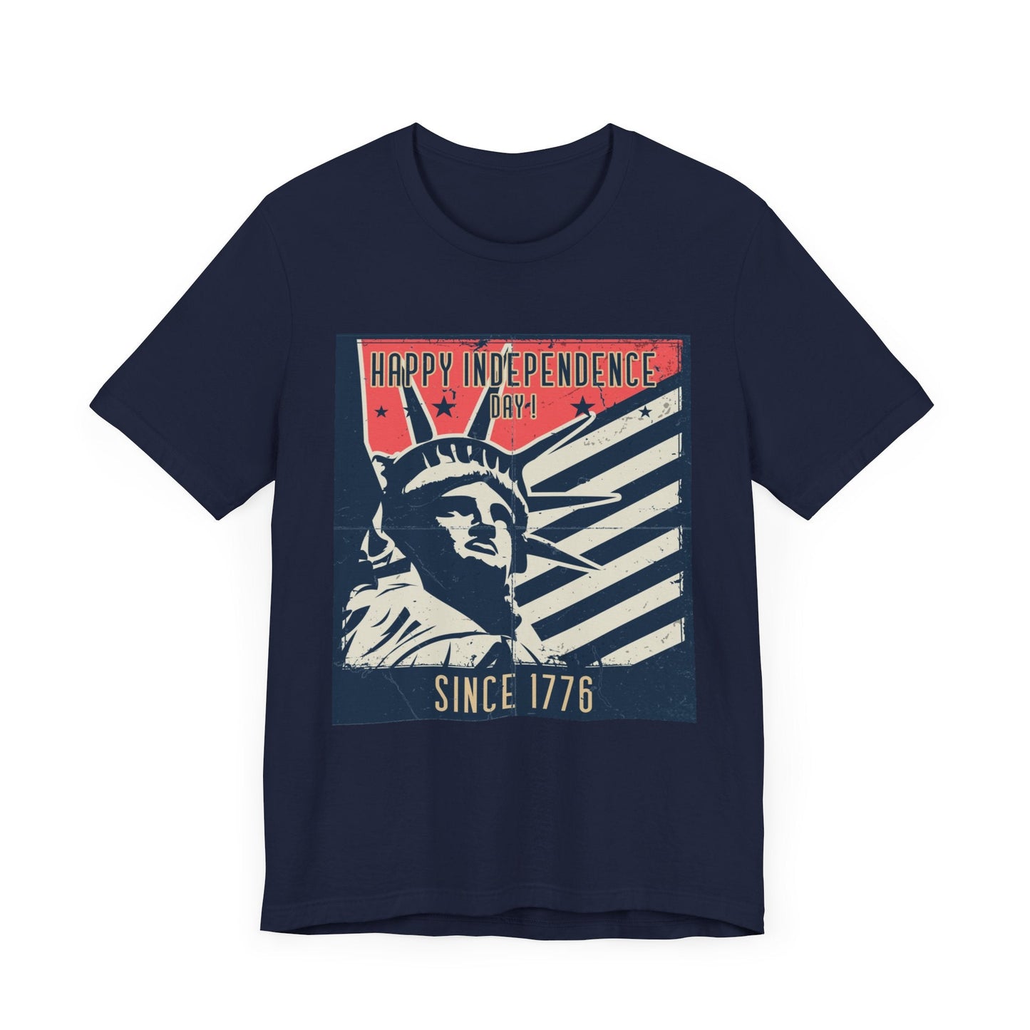Lady Liberty 4th of July Unisex Jersey Short Sleeve Tee - Busy Bee Bazaar