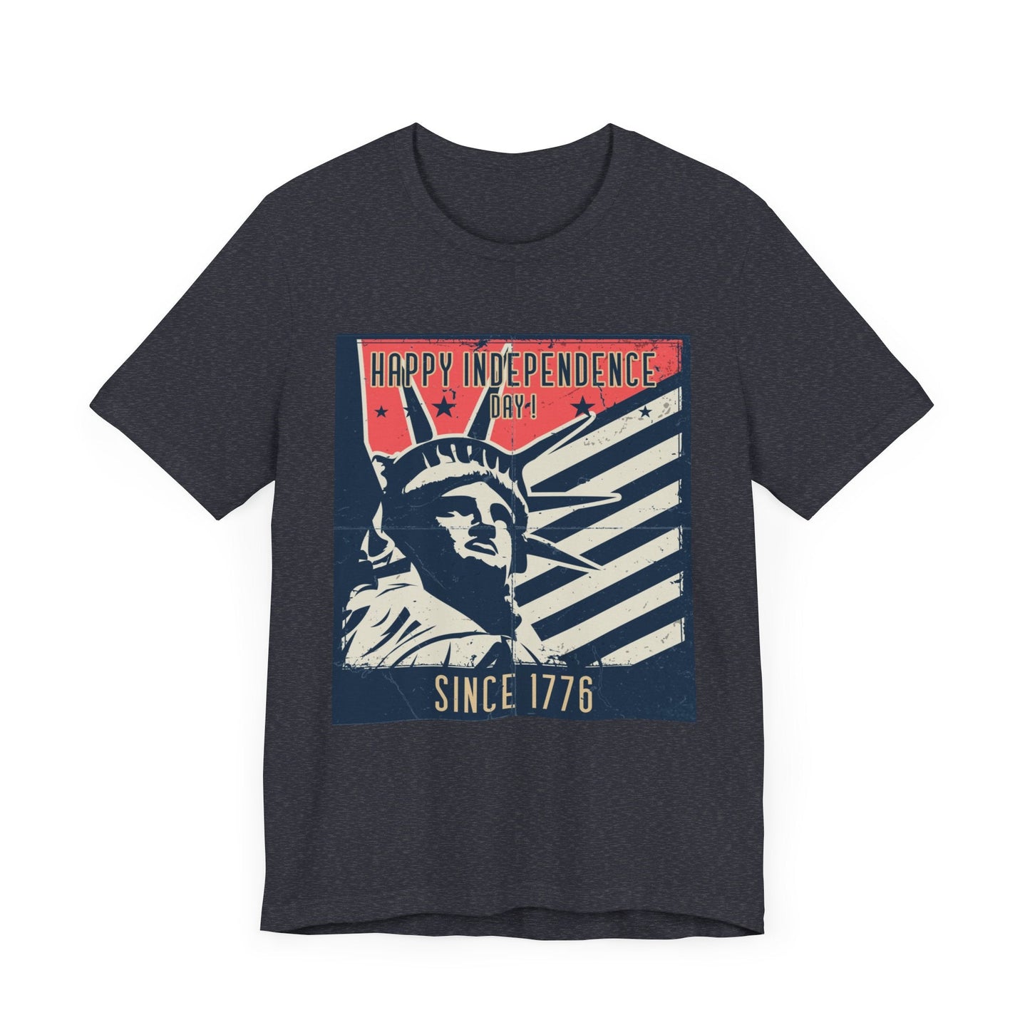 Lady Liberty 4th of July Unisex Jersey Short Sleeve Tee - Busy Bee Bazaar