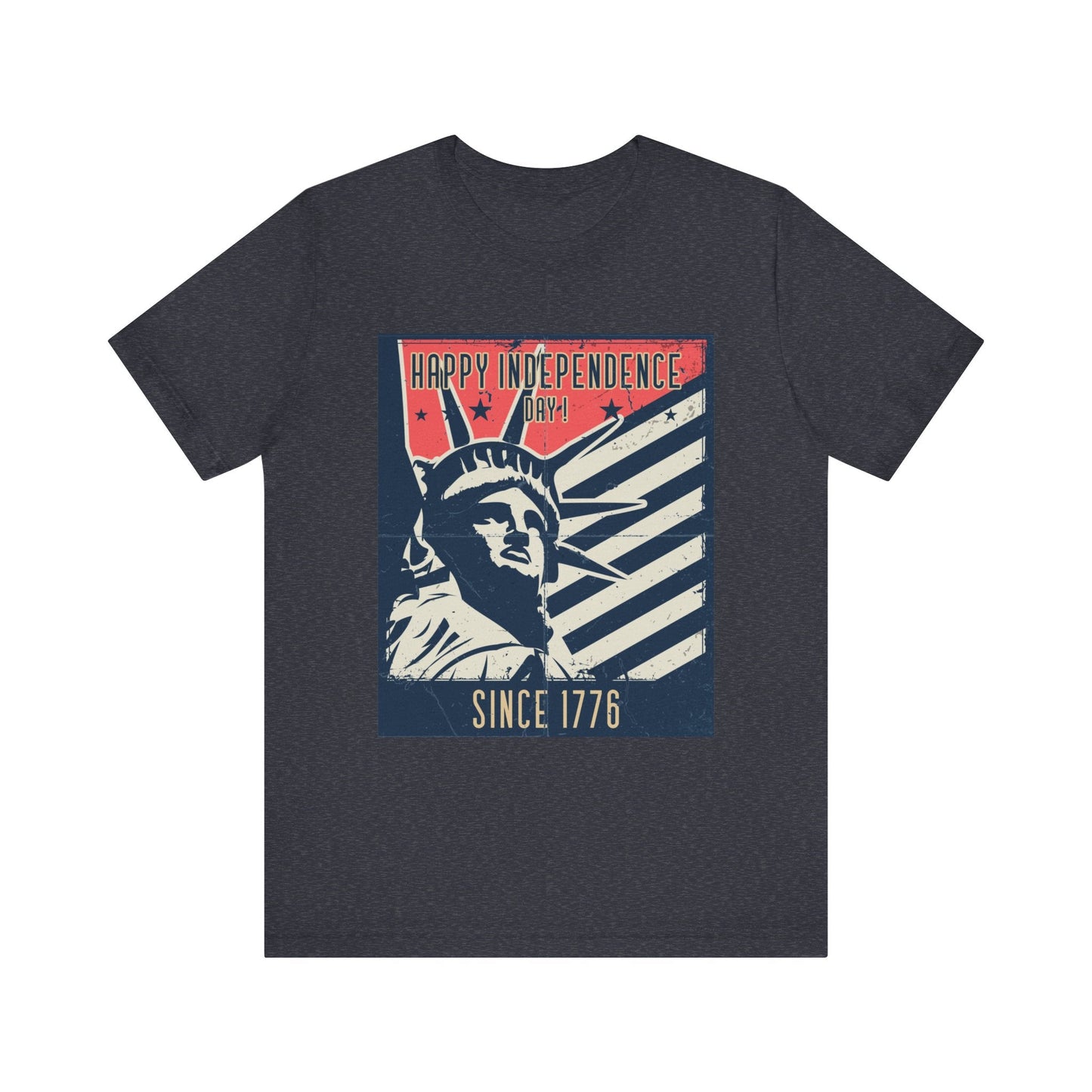 Lady Liberty 4th of July Unisex Jersey Short Sleeve Tee - Busy Bee Bazaar