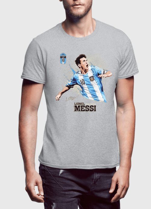 Messi Half Sleeves T-shirt - Busy Bee Bazaar