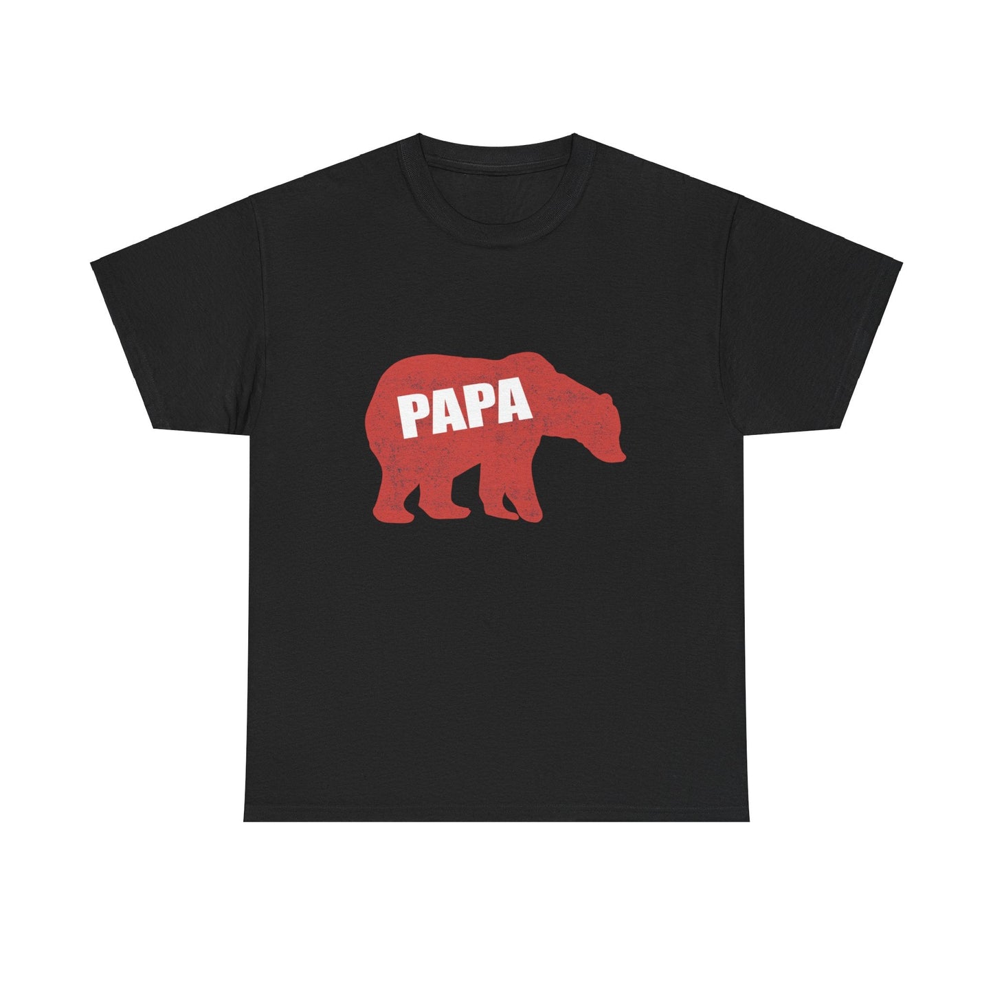 PAPA Bear Unisex Heavy Cotton Tee - Busy Bee Bazaar