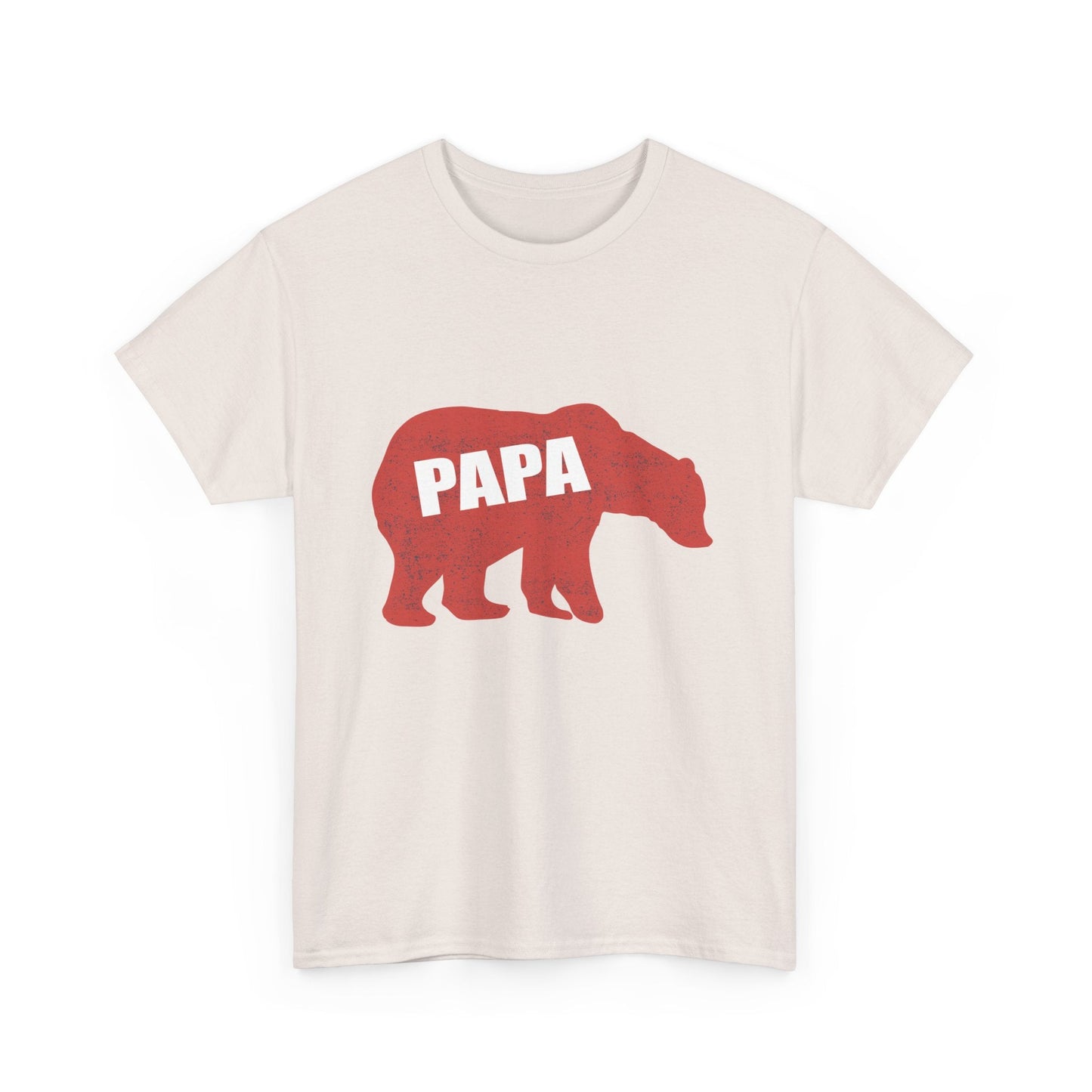 PAPA Bear Unisex Heavy Cotton Tee - Busy Bee Bazaar