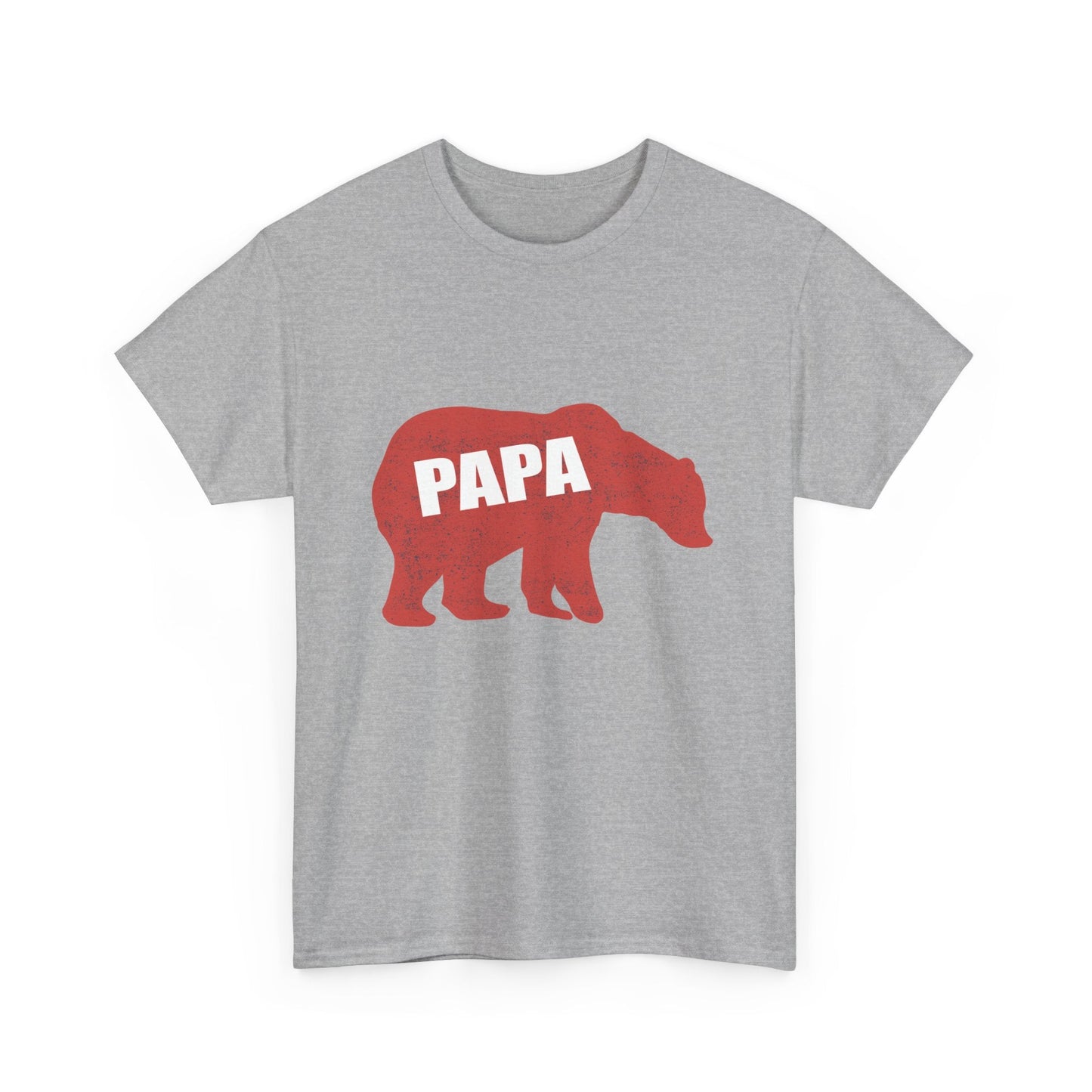 PAPA Bear Unisex Heavy Cotton Tee - Busy Bee Bazaar
