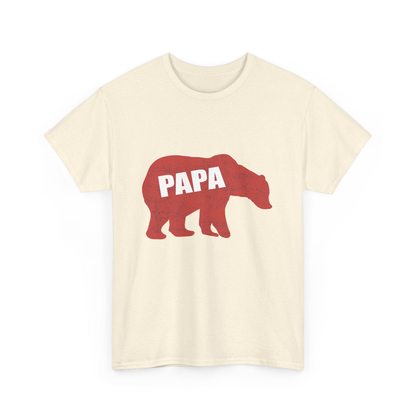 PAPA Bear Unisex Heavy Cotton Tee - Busy Bee Bazaar