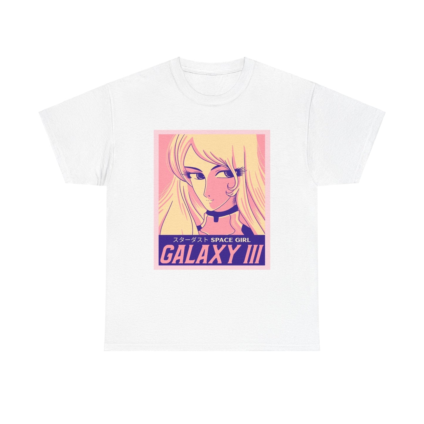 retro anime female character t-shirt - Busy Bee Bazaar