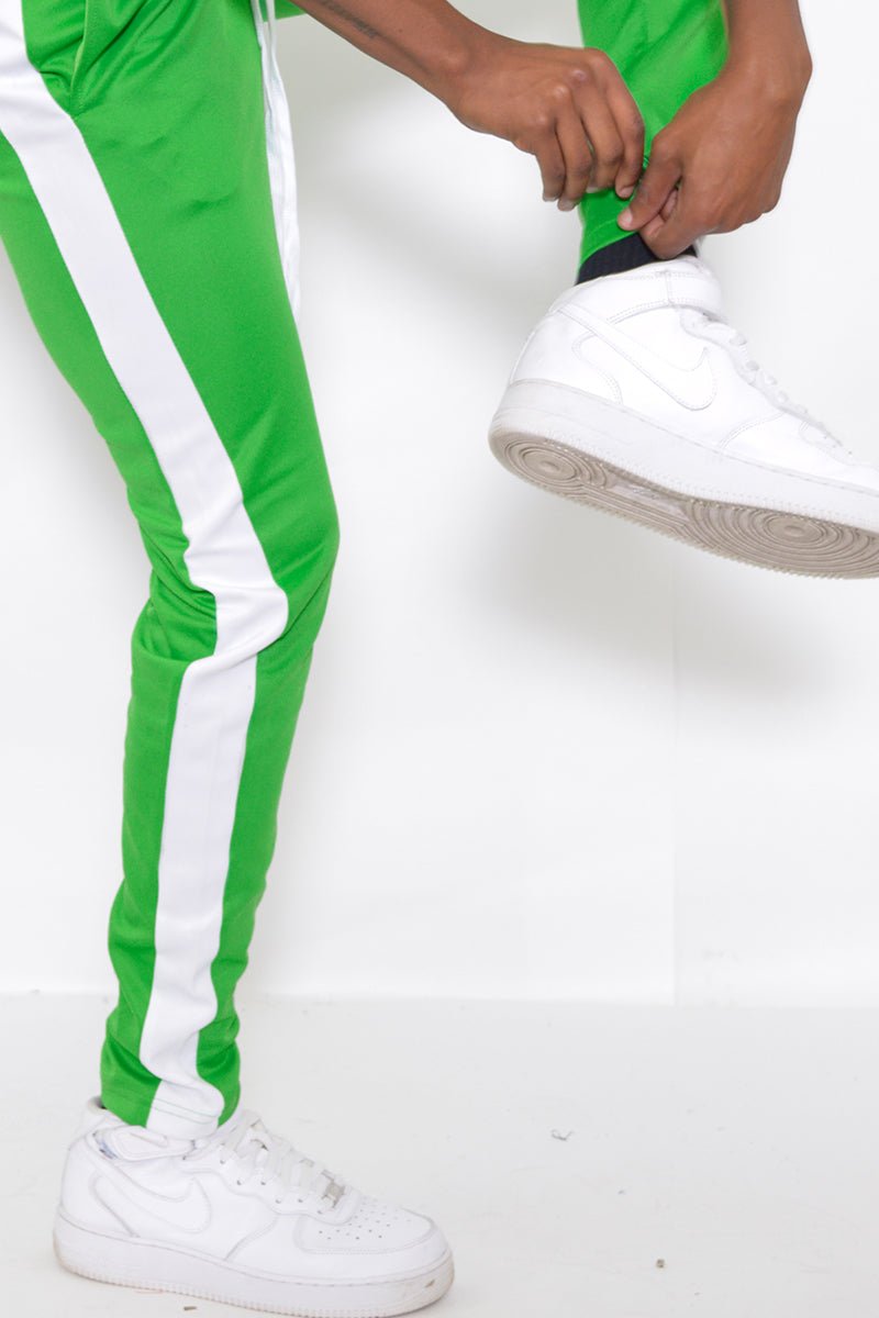 SLIM FIT TRACK PANTS - Busy Bee Bazaar