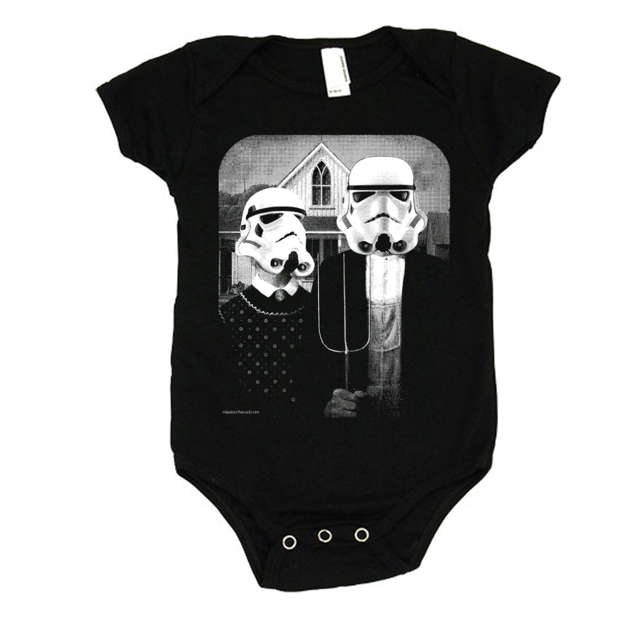 Star Wars American Gothic Onesie - Busy Bee Bazaar