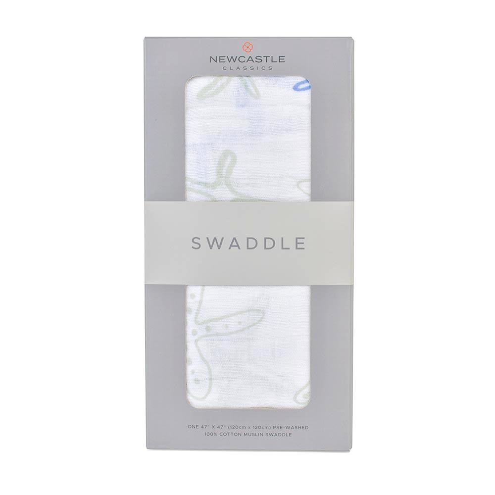 Starfish Swaddle - Busy Bee Bazaar