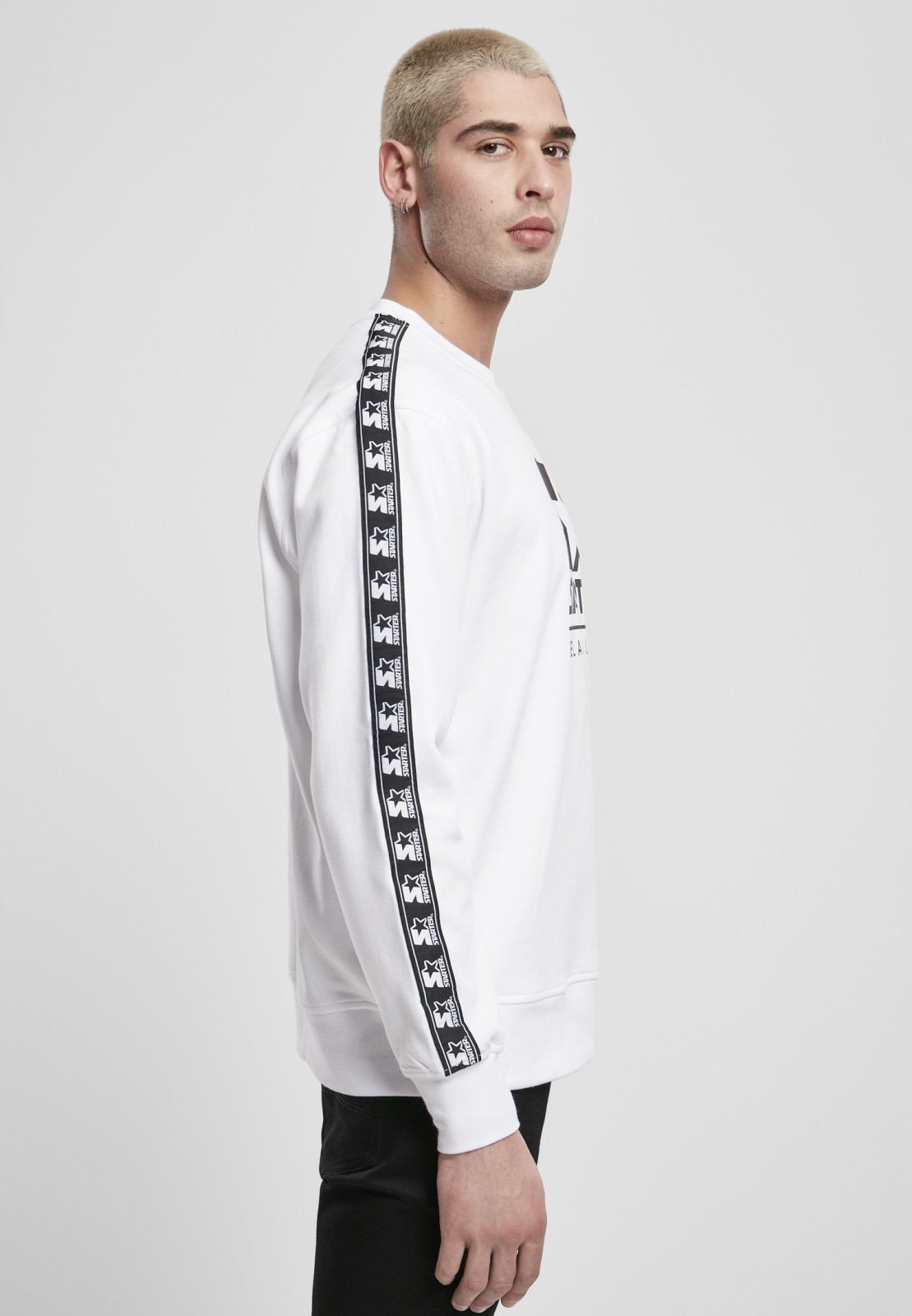 Starter Logo Taped Crewneck - Busy Bee Bazaar