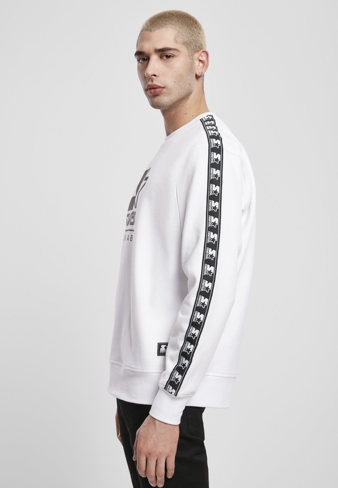 Starter Logo Taped Crewneck - Busy Bee Bazaar