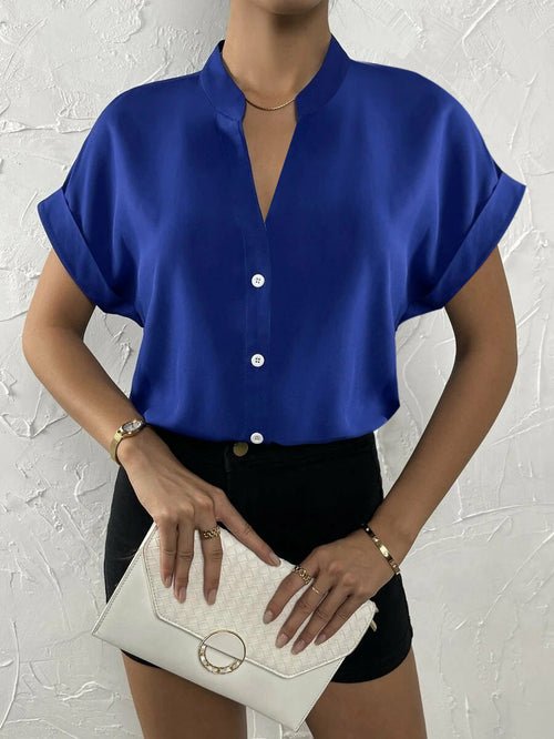 V-neck Blouse Women's Wear - Busy Bee Bazaar
