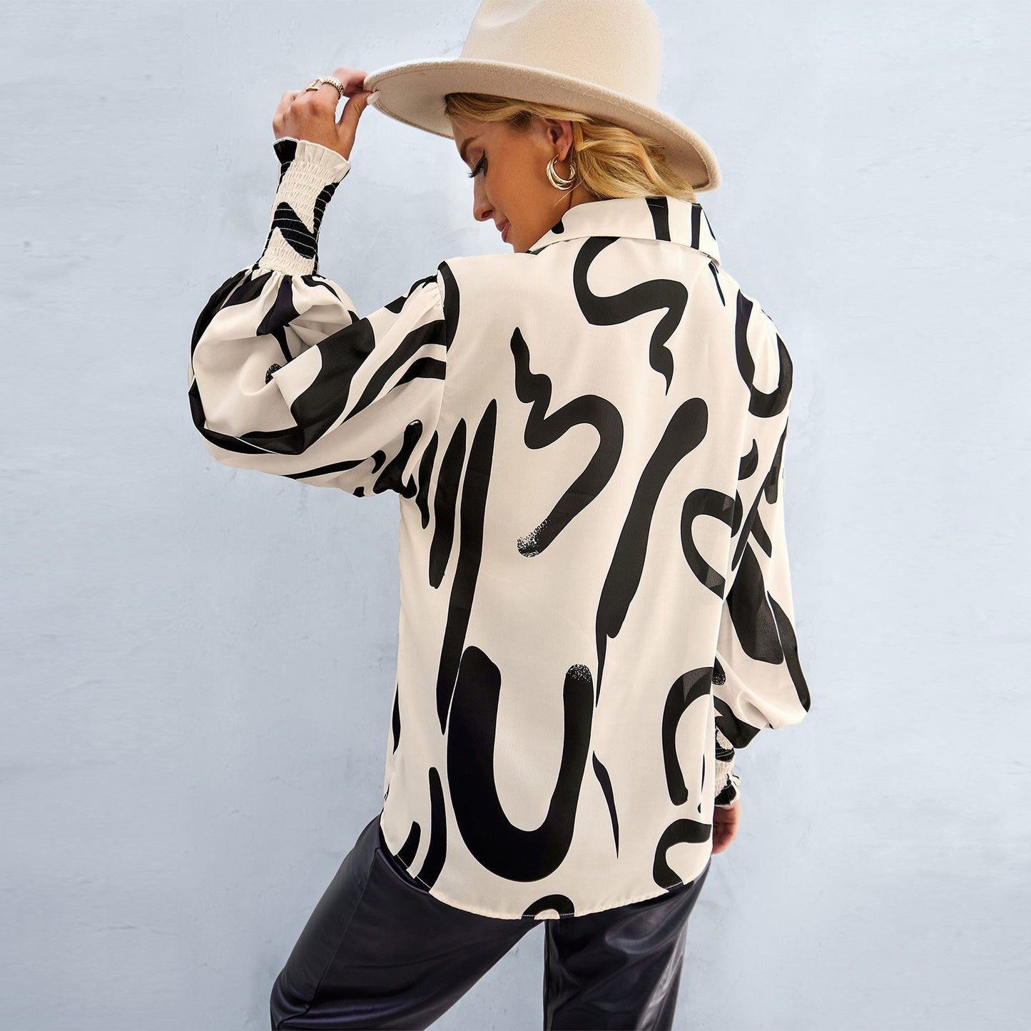 Women's Commuter Shirt Long Sleeve Basic Top - Busy Bee Bazaar