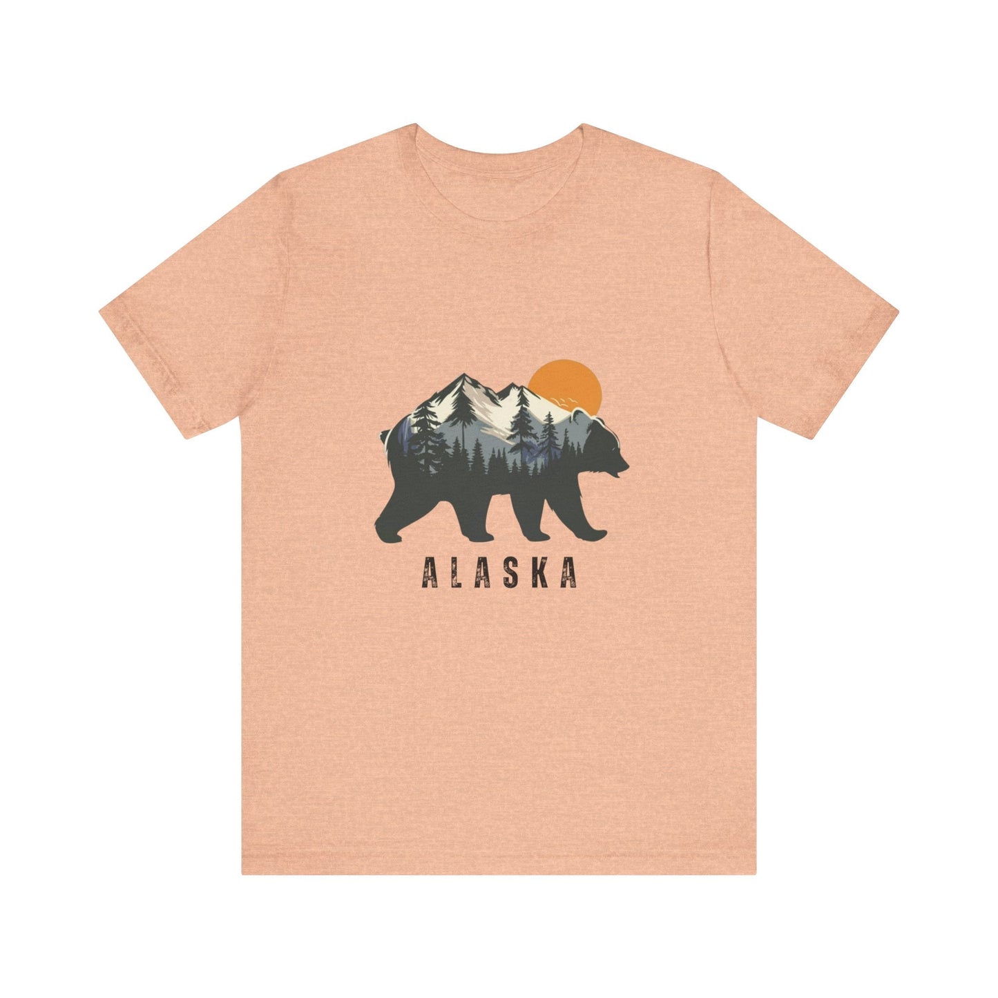 Alaska Mountain Bear Shirt - Busy Bee Bazaar