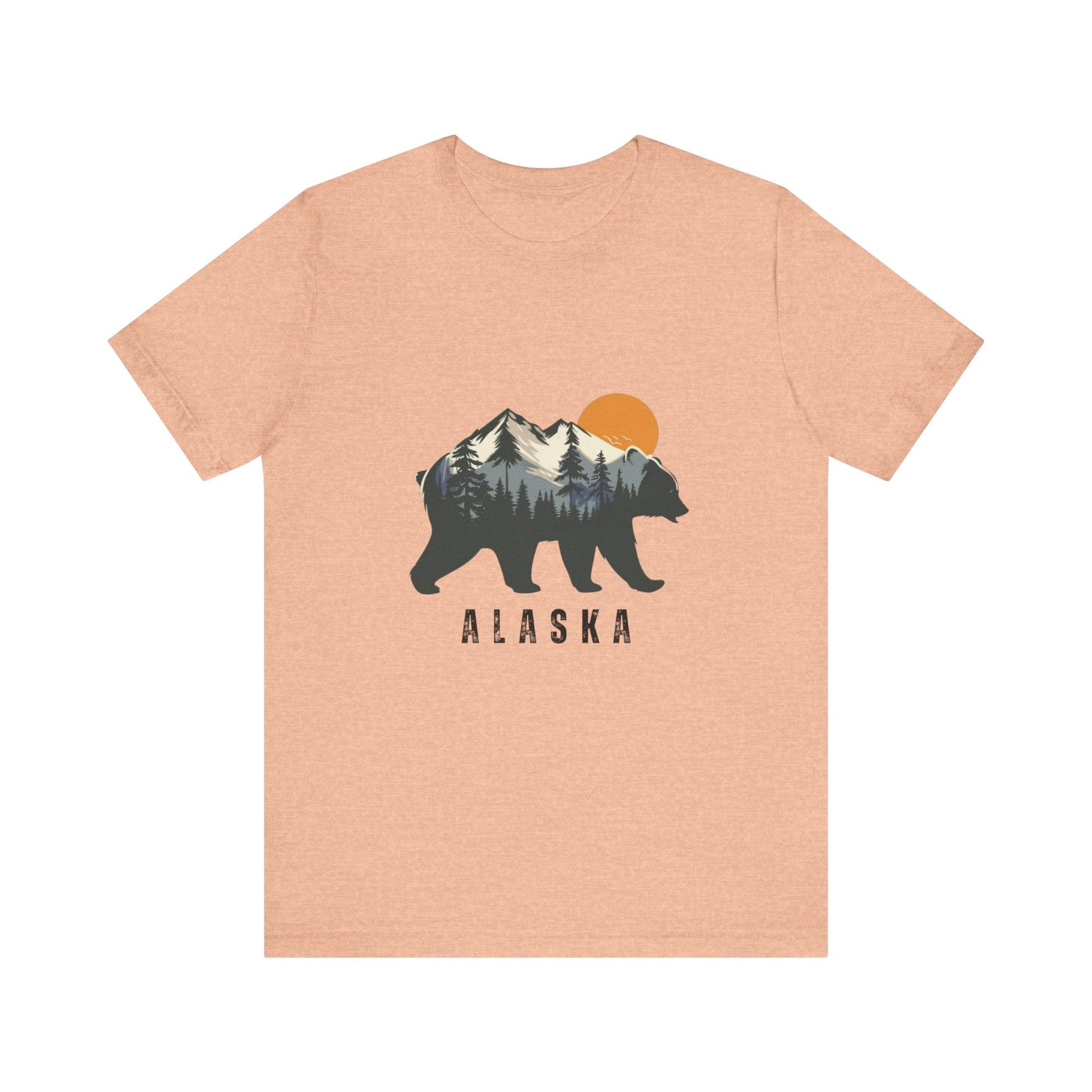 Alaska Mountain Bear Shirt - Busy Bee Bazaar