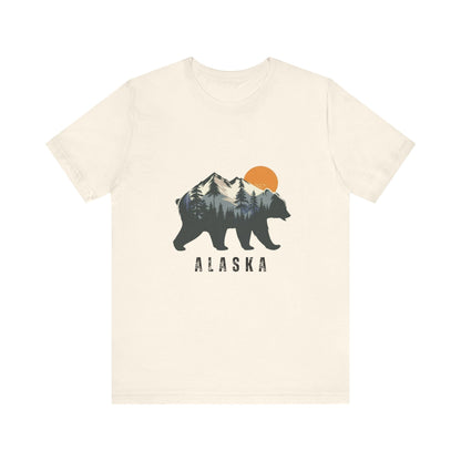 Alaska Mountain Bear Shirt - Busy Bee Bazaar