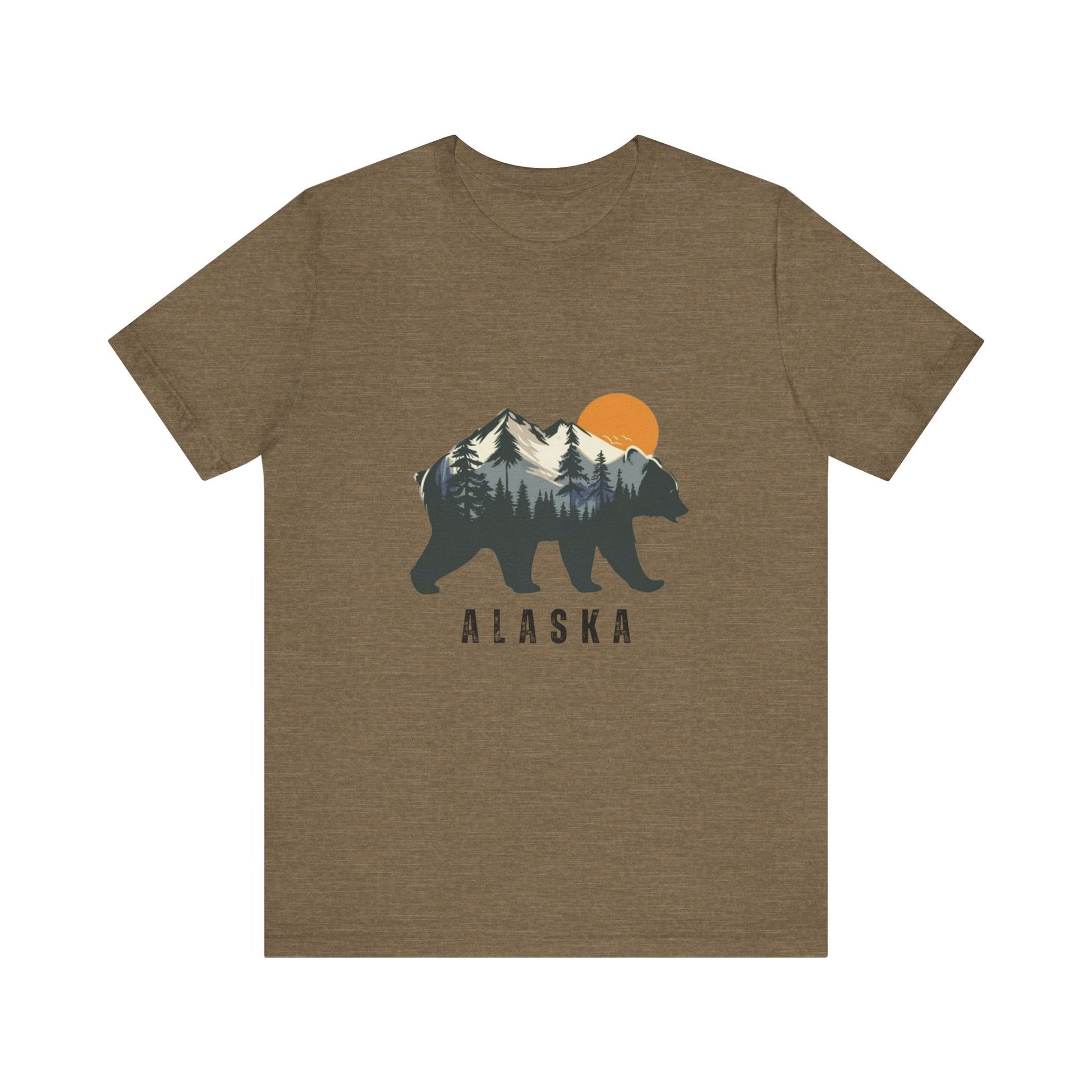 Alaska Mountain Bear Shirt - Busy Bee Bazaar