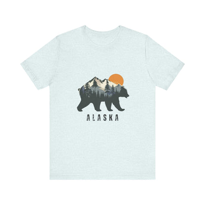 Alaska Mountain Bear Shirt - Busy Bee Bazaar