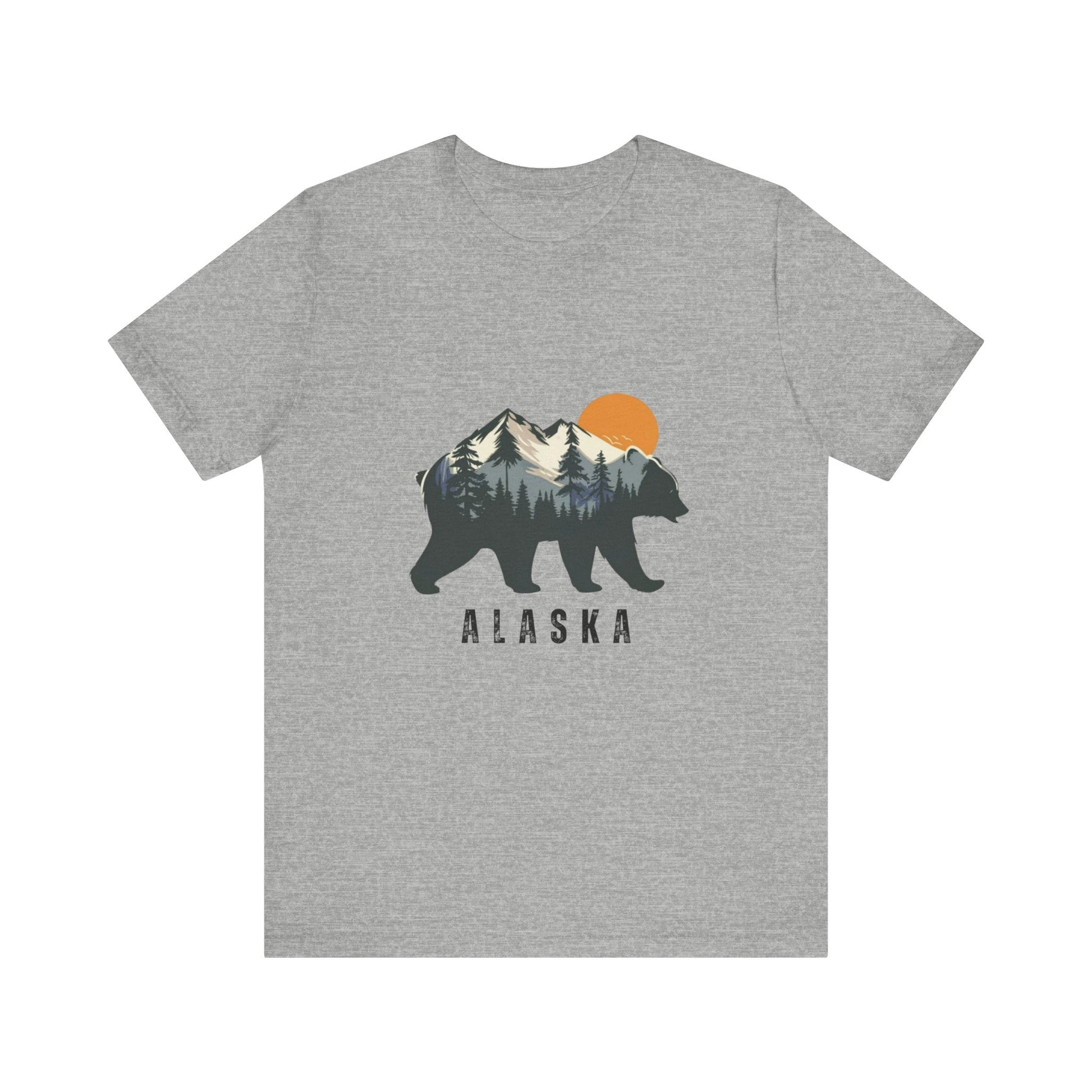 Alaska Mountain Bear Shirt - Busy Bee Bazaar