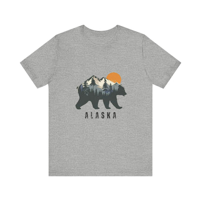 Alaska Mountain Bear Shirt - Busy Bee Bazaar