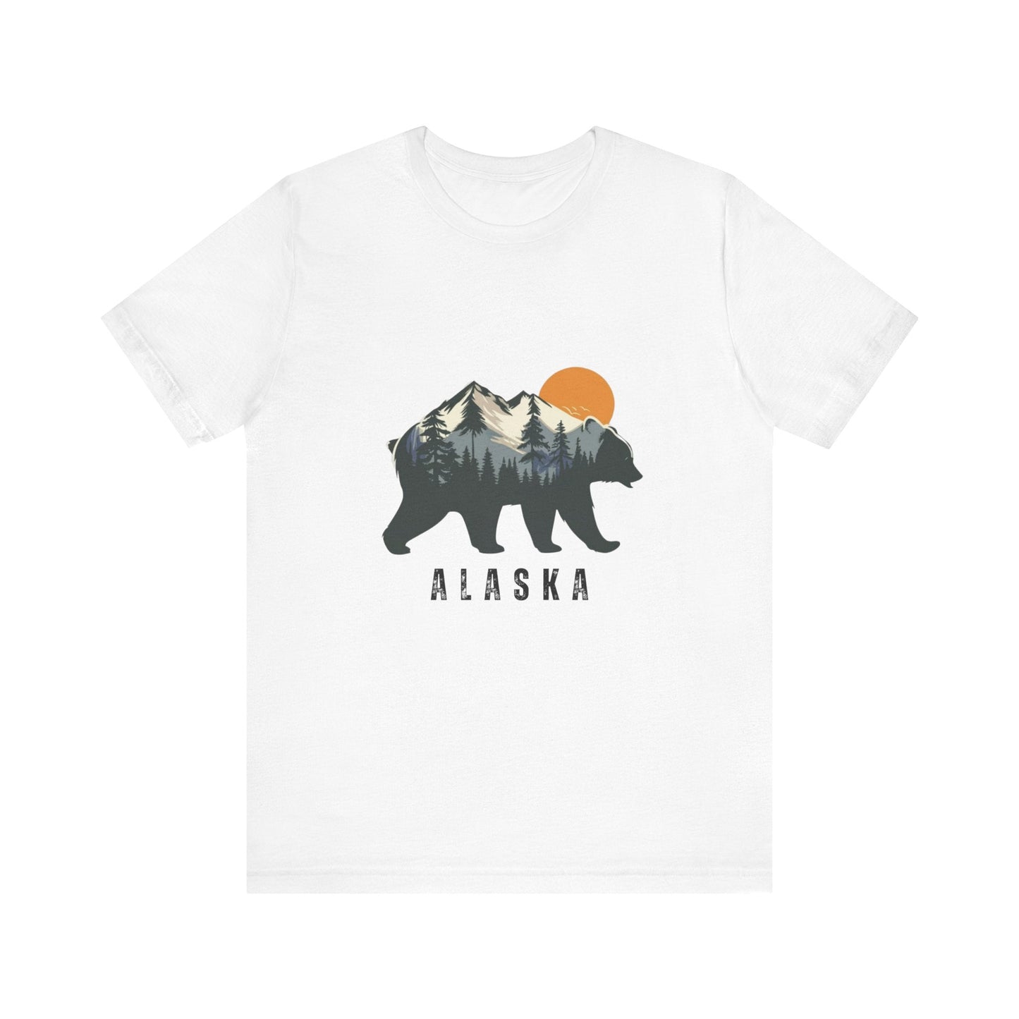 Alaska Mountain Bear Shirt - Busy Bee Bazaar