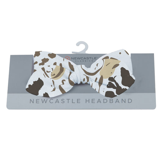 Animal Print Bamboo Baby Headband - Busy Bee Bazaar