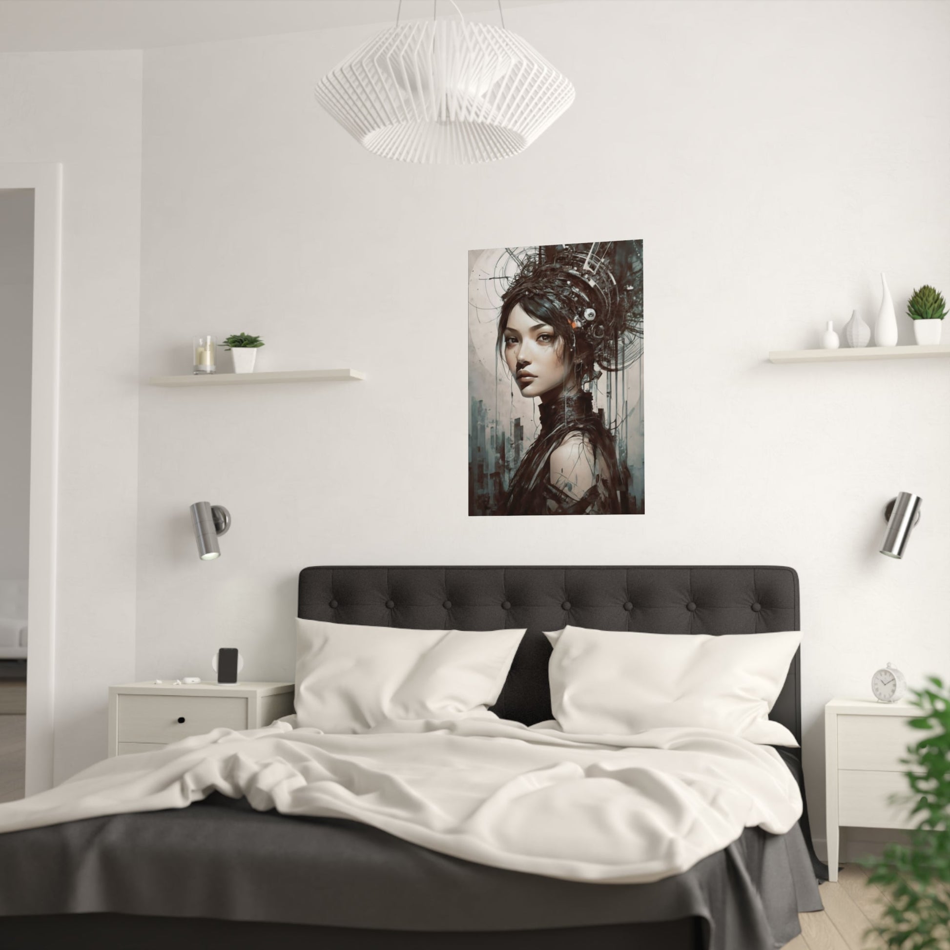 Beautiful Asian girl Poster - Busy Bee Bazaar