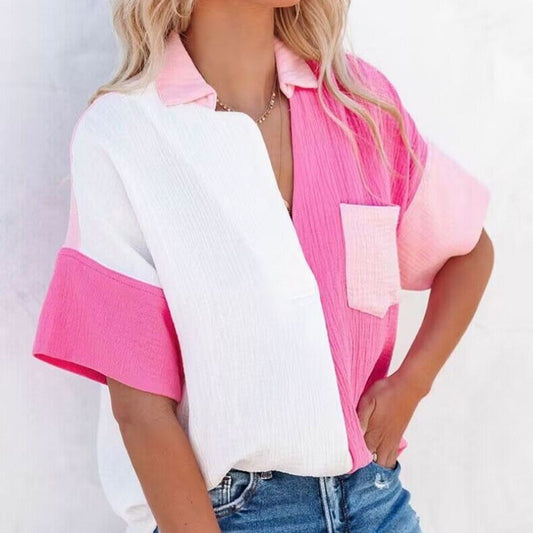 Casual Loose Shirt - Busy Bee Bazaar
