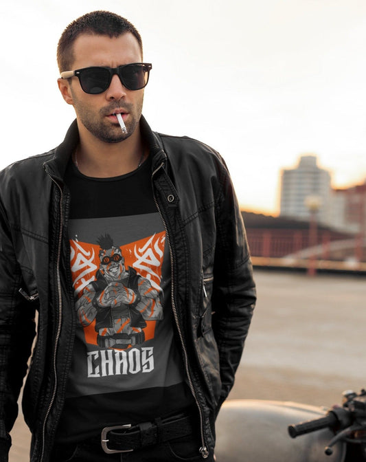 Chaos Heavy Cotton Tee - Busy Bee Bazaar