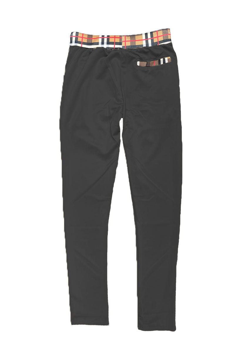 Checkered Polo and Pant Set - Busy Bee Bazaar