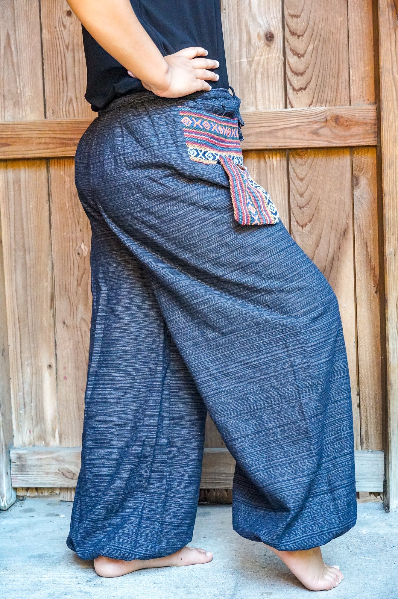 Cotton Women Tribal Boho Pants Hippie Pants - Busy Bee Bazaar