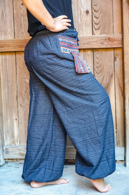 Cotton Women Tribal Boho Pants Hippie Pants - Busy Bee Bazaar