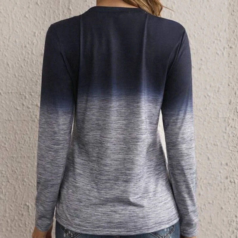 Crew Neck Blouse Streetwear T-Shirt - Busy Bee Bazaar