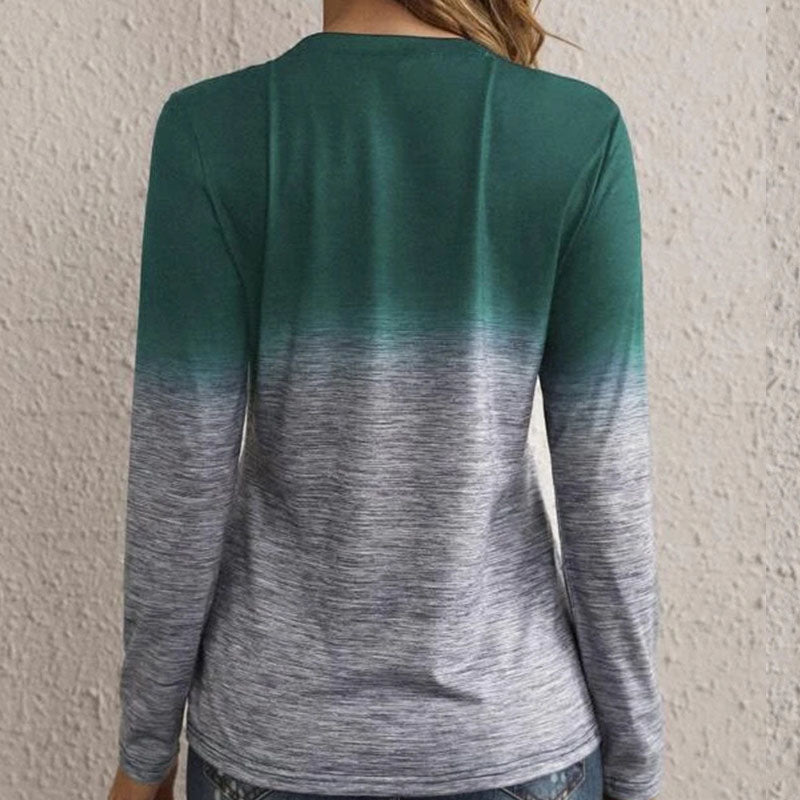 Crew Neck Blouse Streetwear T-Shirt - Busy Bee Bazaar