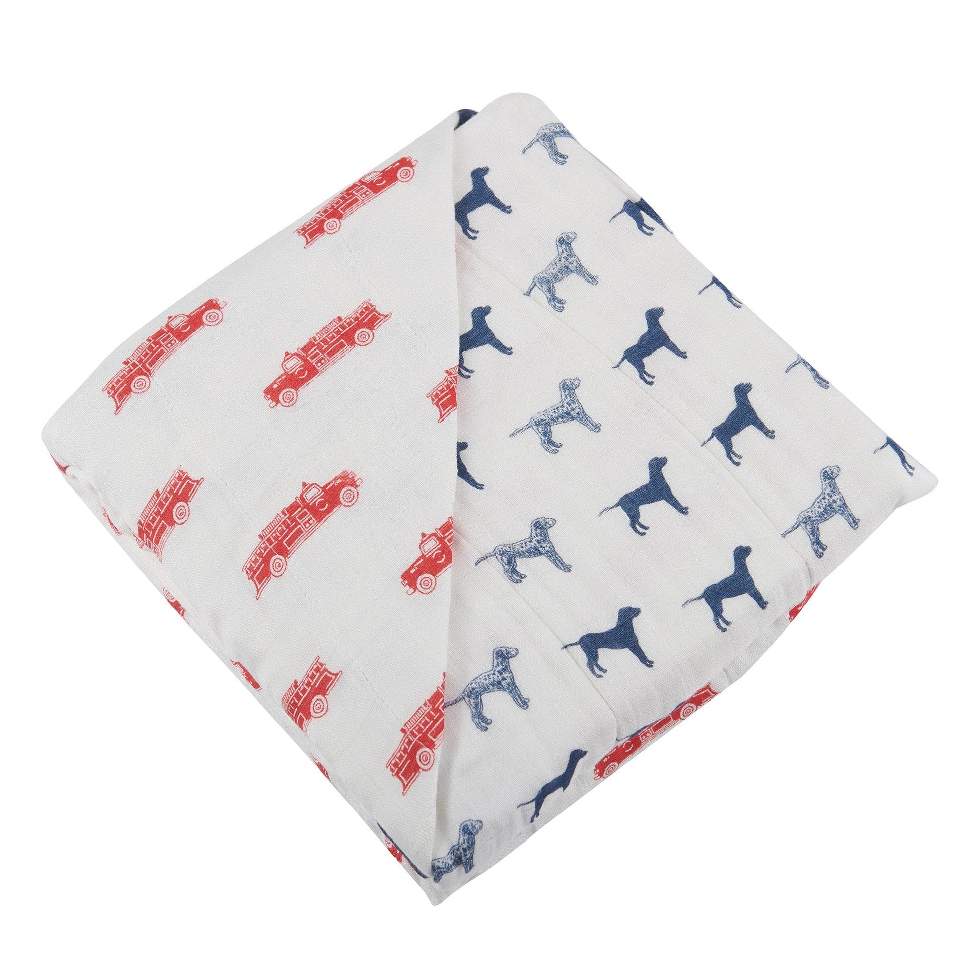 Fire Truck and Dalmatian Newcastle Blanket - Busy Bee Bazaar