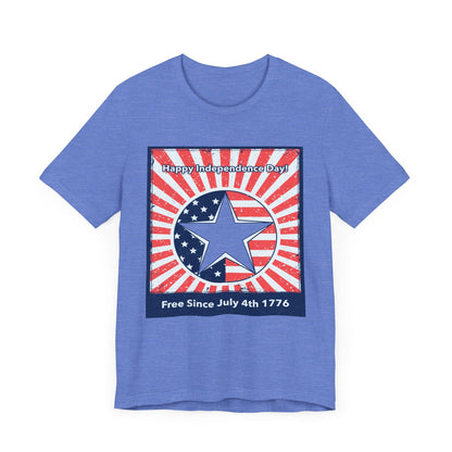 Happy Independence Day Unisex Jersey Short Sleeve Tee - Busy Bee Bazaar