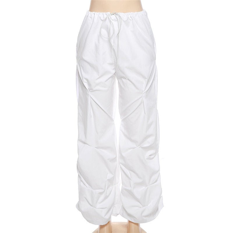 High Waist Loose Sports Casual Pants - Busy Bee Bazaar