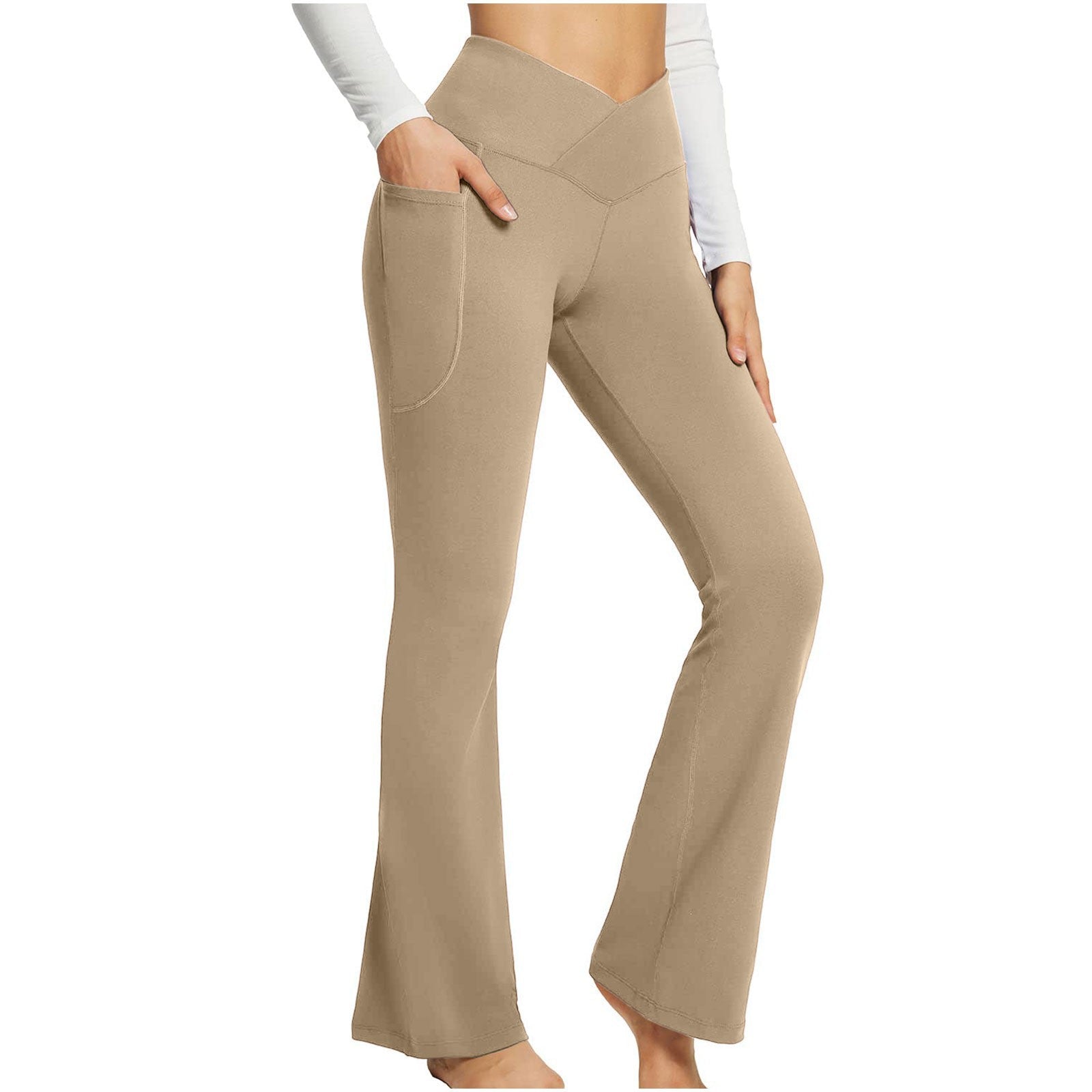 High Waist Slim yoga Fitness Pants - Busy Bee Bazaar